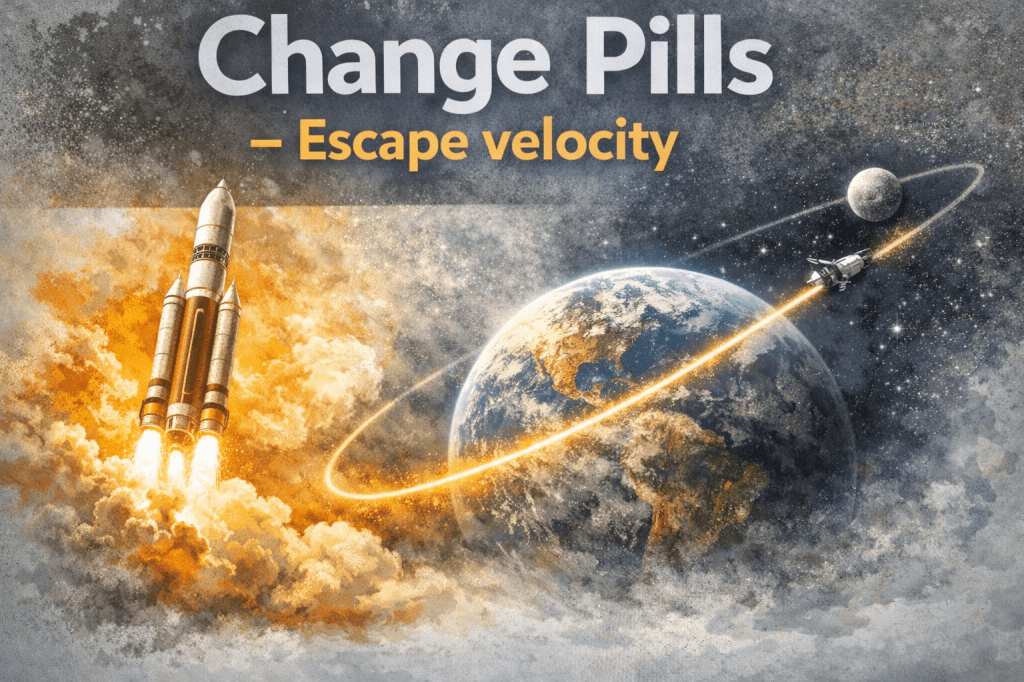 Change Pills – Escape&nbsp;Velocity